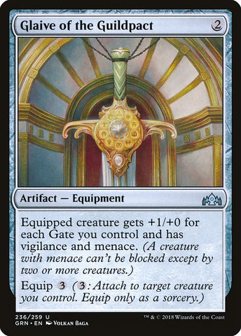 Glaive of the Guildpact | MTG Guilds of Ravnica | GRN