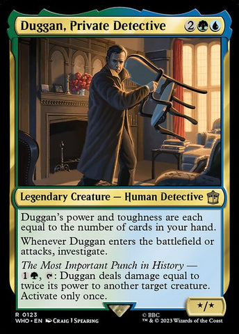 Duggan, Private Detective | MTG Doctor Who | WHO