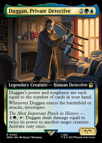 Duggan, Private Detective | MTG Doctor Who | WHO