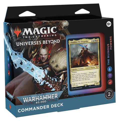 Magic: The Gathering Universes Beyond: Warhammer 40,000 Commander Deck – The Ruinous Powers