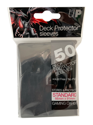 Ultra Pro Standard Card Sleeves 50 pack Black