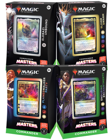 Magic: The Gathering | Commander Masters | Commander Bundle – Includes All 4 Decks