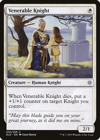Venerable Knight | MTG Throne of Eldraine | ELD