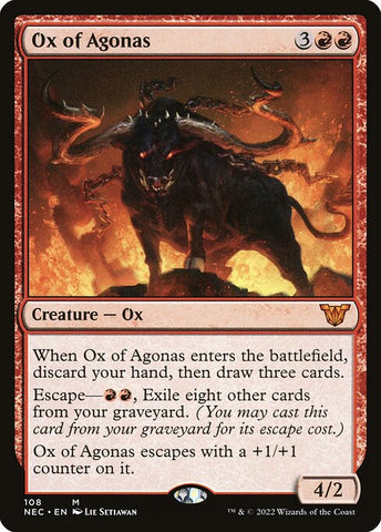 Ox of Agonas | MTG Neon Dynasty Commander | NEC