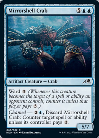 Mirrorshell Crab | MTG Kamigawa: Neon Dynasty | NEO