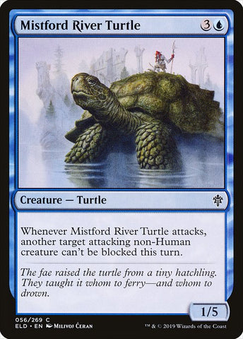Mistford River Turtle | MTG Throne of Eldraine | ELD