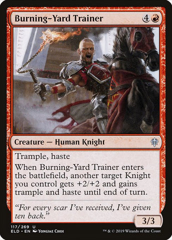 Burning-Yard Trainer | MTG Throne of Eldraine | ELD