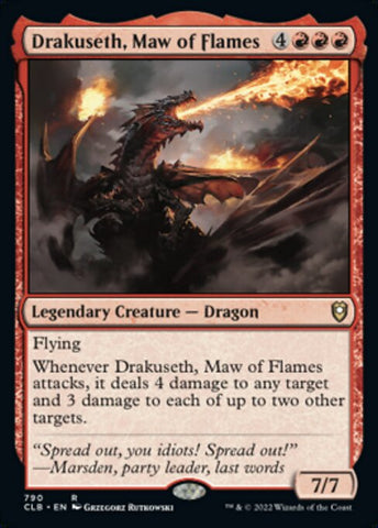 Drakuseth, Maw of Flames | MTG Commander Legends: Battle for Baldur's Gate | CLB