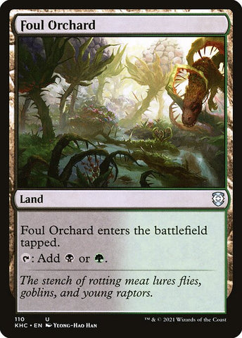 Foul Orchard | MTG Kaldheim Commander | KHC