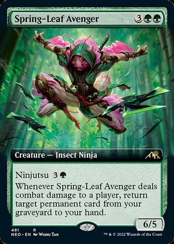 Spring-Leaf Avenger | MTG Kamigawa: Neon Dynasty | NEO