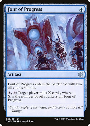 Font of Progress | MTG Phyrexia: All Will Be One | ONE