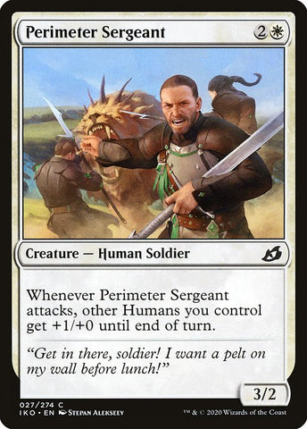 Perimeter Sergeant | MTG Ikoria: Lair of Behemoths | IKO