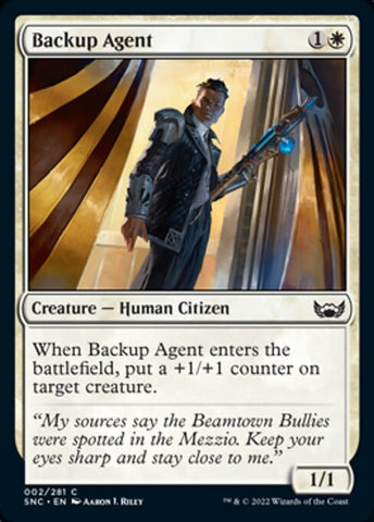 Backup Agent | MTG Streets of New Capenna | SNC