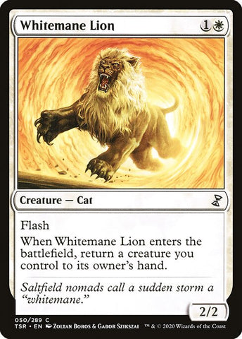 Whitemane Lion | MTG Time Spiral Remastered | TSR