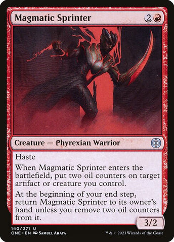 Magmatic Sprinter | MTG Phyrexia: All Will Be One | ONE