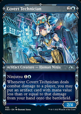 Covert Technician | MTG Kamigawa: Neon Dynasty | NEO