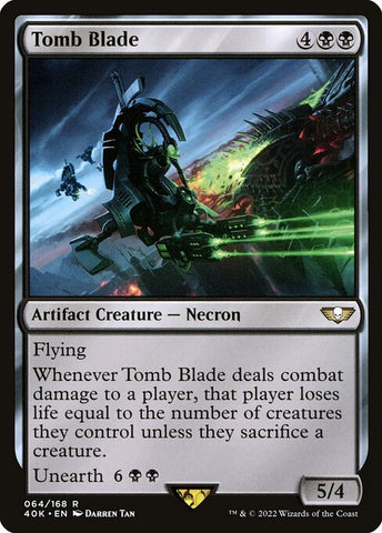 Tomb Blade | MTG Warhammer 40,000 Commander | 40K