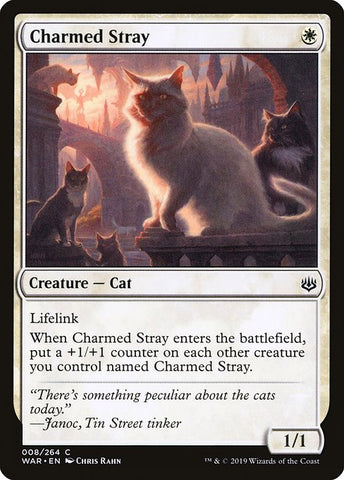 Charmed Stray | MTG War of the Spark | WAR