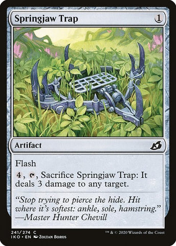 Springjaw Trap | MTG Ikoria: Lair of Behemoths | IKO