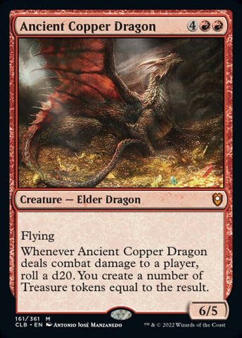 Ancient Copper Dragon | MTG Commander Legends: Battle for Baldur's Gate | CLB