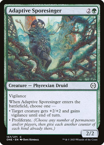 Adaptive Sporesinger | MTG Phyrexia: All Will Be One | ONE