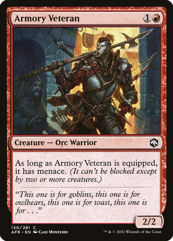 Armory Veteran | MTG Adventures in the Forgotten Realms | AFR
