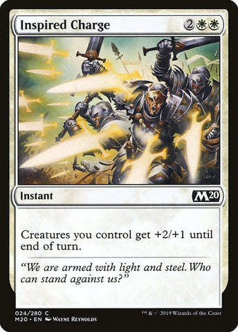 Inspired Charge | MTG Core Set 2020 | M20