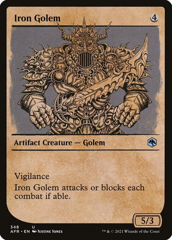 Iron Golem | MTG Adventures in the Forgotten Realms | AFR