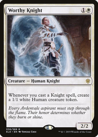 Worthy Knight | MTG Throne of Eldraine | ELD