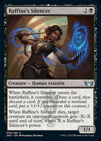 Raffine's Silencer | MTG Streets of New Capenna | SNC