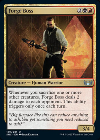 Forge Boss | MTG Streets of New Capenna | SNC