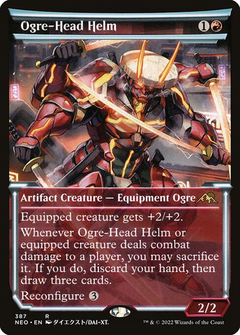 Ogre-Head Helm | MTG Kamigawa: Neon Dynasty | NEO