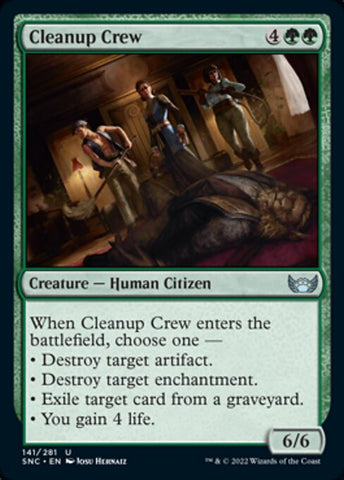 Cleanup Crew | MTG Streets of New Capenna | SNC