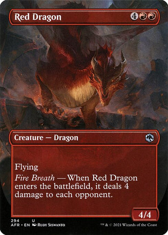 Red Dragon | MTG Adventures in the Forgotten Realms | AFR