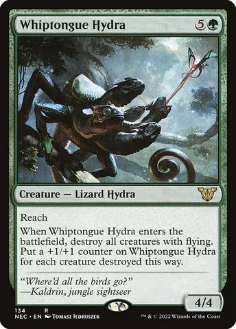 Whiptongue Hydra | MTG Neon Dynasty Commander | NEC