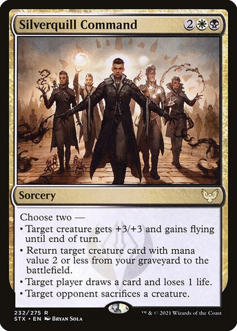 Silverquill Command | MTG Strixhaven: School of Mages | STX