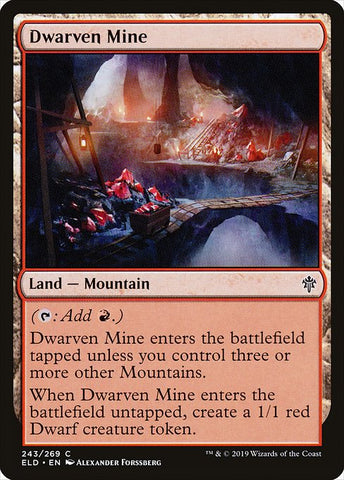 Dwarven Mine | MTG Throne of Eldraine | ELD