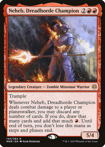 Neheb, Dreadhorde Champion | MTG War of the Spark | WAR