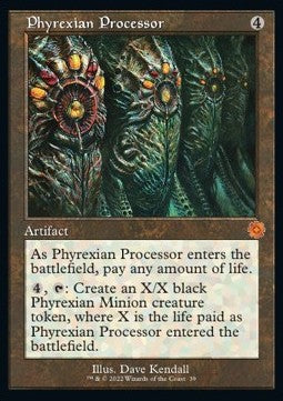 Phyrexian Processor (V.1) | MTG The Brothers' War Retro Artifacts | BRR