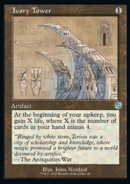 Ivory Tower (V.2) | MTG The Brothers' War Retro Artifacts | BRR