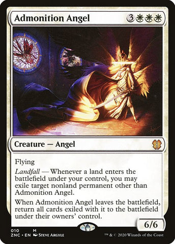 Admonition Angel | MTG Zendikar Rising Commander | ZNC