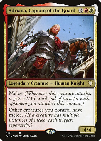 Adriana, Captain of the Guard | MTG Phyrexia: All Will Be One Commander | ONC