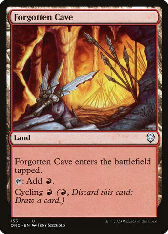 Forgotten Cave | MTG Phyrexia: All Will Be One Commander | ONC