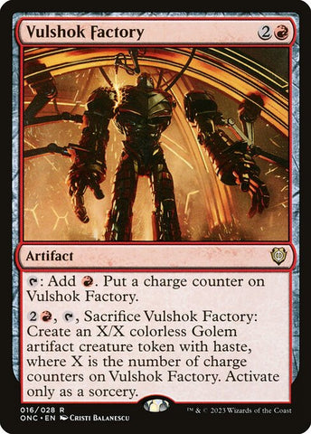 Vulshok Factory | MTG Phyrexia: All Will Be One Commander | ONC