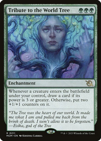 Tribute to the World Tree | MTG March of the Machine | MOM