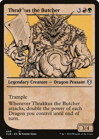 Thrakkus the Butcher | MTG Commander Legends: Battle for Baldur's Gate | CLB