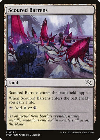 Scoured Barrens | MTG March of the Machine | MOM