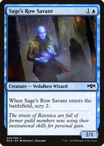 Sage's Row Savant | MTG Ravnica Allegiance | RNA