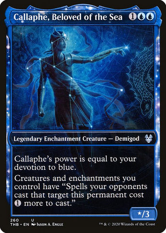 Callaphe, Beloved of the Sea | MTG Theros Beyond Death | THB