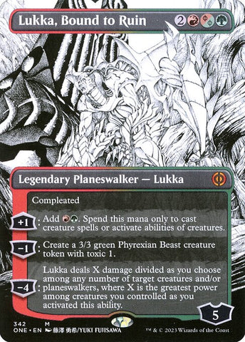 Lukka, Bound to Ruin | MTG Phyrexia: All Will Be One | ONE